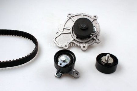 Kit distribuție HEPU (curea + intinzator + pompa de apa) pentru: CHEVROLET CAPTIVA, CRUZE, EPICA, LACETTI, NUBIRA; OPEL ANTARA A 2.0D 01.05-