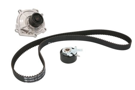 Kit distribuție HEPU (curea + intinzator + pompa de apa) pentru: CHRYSLER VOYAGER V; DODGE NITRO; JEEP CHEROKEE, WRANGLER III; LANCIA VOYAGER 2.8D 10.06- 2