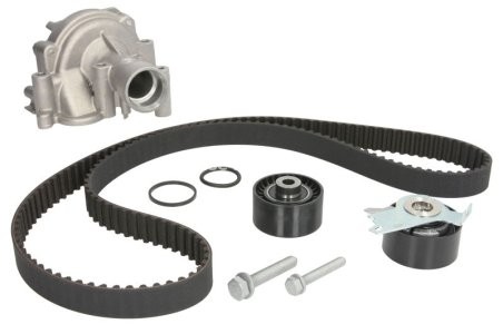 Kit distribuție HEPU (curea + intinzator + pompa de apa) pentru: CITROEN C4, C4 GRAND PICASSO I, C4 I, C4 PICASSO I, C5 II, C5 III, C5/KOMBI, C8, JUMPY II; PEUGEOT 307, 308 1.8-2.0ALK 09.04-