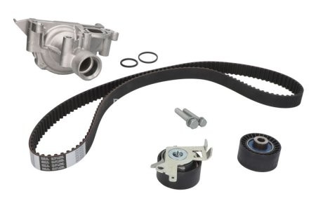 Kit distribuție HEPU (curea + intinzator + pompa de apa) pentru: CITROEN C4, C4 I, C5 I, C5 II, C5/KOMBI, C8, EVASION, JUMPY I, XSARA, XSARA PICASSO; FIAT SCUDO, ULYSSE 1.8/2.0/2.2 01.99-