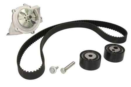 Kit distribuție HEPU (curea + intinzator + pompa de apa) pentru: CITROEN JUMPER I; PEUGEOT BOXER 2.2D 12.01-06.06
