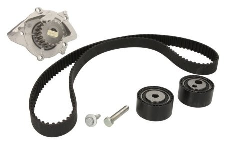 Kit distribuție HEPU (curea + intinzator + pompa de apa) pentru: CITROEN JUMPER I; PEUGEOT BOXER 2.2D 12.01-06.06