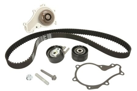Kit distribuție HEPU (curea + intinzator + pompa de apa) pentru: CITROEN C3 I, C3 II; FORD FIESTA V, FIESTA VI; MAZDA 2; SUZUKI LIANA 1.4D 11.01-