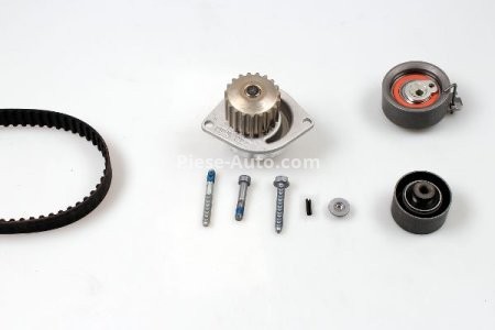 Kit distribuție HEPU (curea + intinzator + pompa de apa) pentru: CITROEN BERLINGO, BERLINGO/MINIVAN, C3 I, XSARA; PEUGEOT 206, 307, PARTNER, PARTNER ORIGIN/MINIVAN 1.6/1.6LPG 07.00-