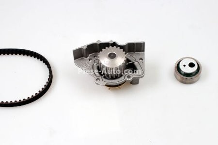 Kit distribuție HEPU (curea + intinzator + pompa de apa) pentru: CITROEN EVASION, XANTIA, XM, XSARA, ZX; FIAT ULYSSE; LANCIA ZETA; PEUGEOT 206, 306, 405 II, 406, 605, 806 1.1/2.0 05.89-02.07