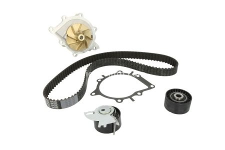 Kit distribuție HEPU (curea + intinzator + pompa de apa) pentru: DS DS 4, DS 5, DS 7; CITROEN C4 GRAND PICASSO II, C4 II, C4 PICASSO II, C4 SPACETOURER, C5 AIRCROSS, C5 III, DS4 1.5-2.2D 04.09-