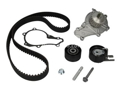 Kit distribuție HEPU (curea + intinzator + pompa de apa) pentru: CITROEN C1, C2, C3 I, C3 II, C3 PLURIEL, NEMO, NEMO/MINIVAN, XSARA; FORD FIESTA V, FIESTA VI, FUSION; MAZDA 2 1.4D 09.01-