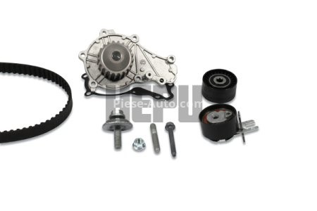 Kit distribuție HEPU (curea + intinzator + pompa de apa) pentru: CITROEN C1, C2, C3 I, C3 II, C3 PLURIEL, NEMO, NEMO/MINIVAN, XSARA; FORD FIESTA V, FIESTA VI, FUSION; MAZDA 2 1.4D 09.01-