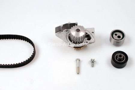 Kit distribuție HEPU (curea + intinzator + pompa de apa) pentru: CITROEN BERLINGO, BERLINGO/MINIVAN, C4 I, C5 I, C5/KOMBI, EVASION, JUMPY I, XSARA, XSARA PICASSO; FIAT SCUDO 2.0D 06.98-12.11