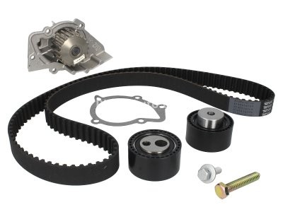 Kit distribuție HEPU (curea + intinzator + pompa de apa) pentru: CITROEN BERLINGO, BERLINGO/MINIVAN, C5 I, EVASION, JUMPER I, JUMPY I, XANTIA, XANTIA/KOMBI, XSARA, XSARA PICASSO 2.0D 06.98-12.11 2