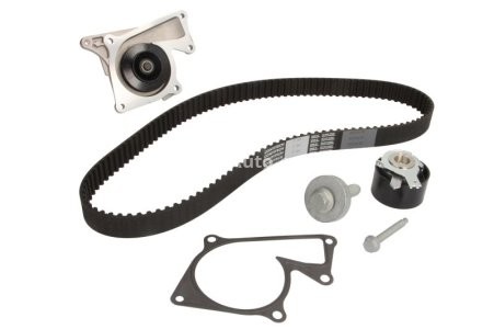 Kit distribuție HEPU (curea + intinzator + pompa de apa) pentru: MERCEDES A (V177), A (W176), A (W177), B SPORTS TOURER (W246, W242), B SPORTS TOURER (W247) 1.5D/1.5DH/1.6 08.08-
