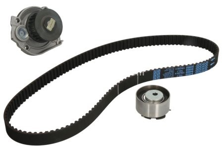 Kit distribuție HEPU (curea + intinzator + pompa de apa) pentru: FIAT 500, 500L, DOBLO, DOBLO/MINIVAN, GRANDE PUNTO, IDEA, LINEA, PANDA, PANDA/HATCHBACK, PUNTO, PUNTO/HATCHBACK 1.2-1.4LPG 09.93-