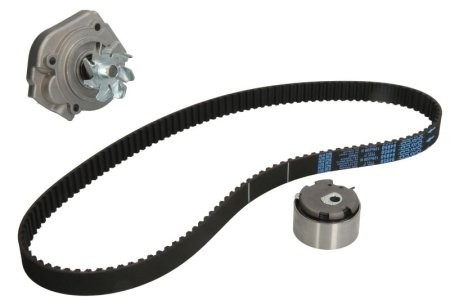 Kit distribuție HEPU (curea + intinzator + pompa de apa) pentru: FIAT 500, 500L, DOBLO, DOBLO/MINIVAN, GRANDE PUNTO, IDEA, LINEA, PANDA, PANDA/HATCHBACK, PUNTO, PUNTO/HATCHBACK 1.2-1.4LPG 09.93-