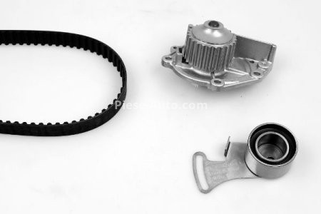 Kit distribuție HEPU (curea + intinzator + pompa de apa) pentru: FSO POLONEZ III; LOTUS ELISE; MG MG TF, MG ZR, MG ZS, MG ZT- T, MGF; ROVER 100, 100 / METRO, 200, 200 II 1.4/1.6/1.8 10.89-12.09
