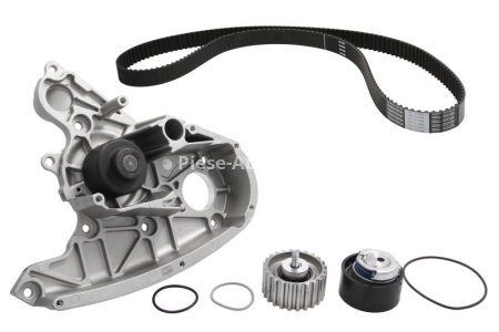 Kit distribuție HEPU (curea + intinzator + pompa de apa) pentru: IVECO DAILY III, DAILY IV, DAILY V, DAILY VI; FIAT DUCATO 2.3D 12.01-