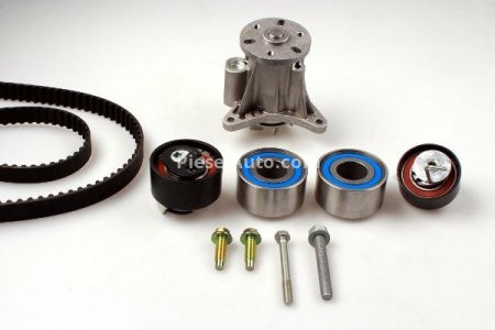 Kit distribuție HEPU (curea + intinzator + pompa de apa) pentru: JAGUAR S-TYPE II, XF I, XJ; LAND ROVER DISCOVERY III, DISCOVERY IV, RANGE ROVER SPORT I 2.7D 06.04-12.18