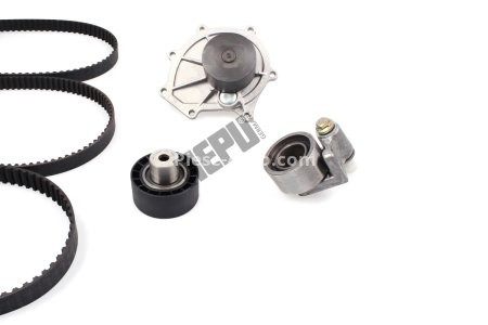 Kit distribuție HEPU (curea + intinzator + pompa de apa) pentru: LAND ROVER FREELANDER I; MG MG ZS, MG ZT, MG ZT- T; ROVER 45 I, 75, 75 I, 800 2.0/2.5 02.96-10.06