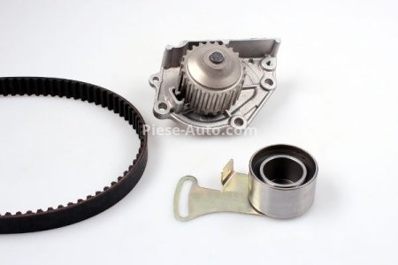 Kit distribuție HEPU (curea + intinzator + pompa de apa) pentru: LAND ROVER FREELANDER I; MG MG TF, MG ZR, MG ZT- T, MGF; ROVER 200 II, 25 I, 400, 400 II, COUPE 1.4/1.6/1.8 03.95-12.09