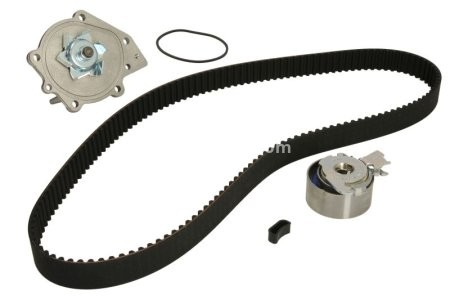 Kit distribuție HEPU (curea + intinzator + pompa de apa) pentru: LAND ROVER FREELANDER I; LOTUS ELISE; MG MG TF, MG ZR, MG ZS, MG ZT, MG ZT- T, MGF; ROVER 200, 200 II, 25 I 1.1-1.8 03.95-12.09