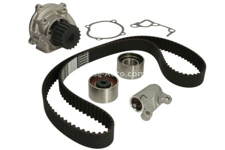 Kit distribuție HEPU (curea + intinzator + pompa de apa) pentru: MAZDA 3, 5, 6 2.0D 06.02-12.10