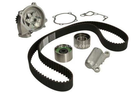 Kit distribuție HEPU (curea + intinzator + pompa de apa) pentru: MAZDA 3, 5, 6 2.0D 06.02-12.10