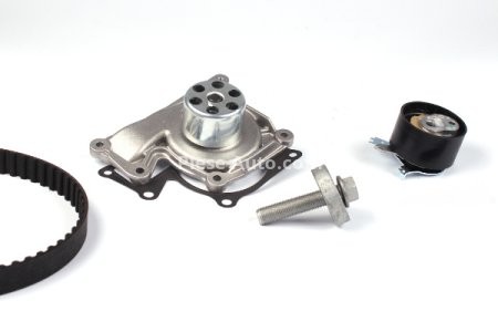 Kit distribuție HEPU (curea + intinzator + pompa de apa) pentru :: MERCEDES B SPORTS TOURER (W247); DACIA DOKKER, DOKKER EXPRESS/MINIVAN, DUSTER, LODGY, LOGAN II, LOGAN MCV II, SANDERO II; RENAULT CAPTUR II 1.5D 06.08-
