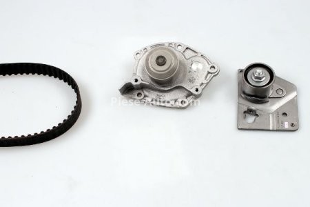 Kit distribuție HEPU (curea + intinzator + pompa de apa) pentru: NISSAN PRIMERA; RENAULT GRAND SCENIC II, GRAND SCENIC III, LAGUNA II, MEGANE II, MEGANE III, SCENIC II, SCENIC III 1.9D 03.01-