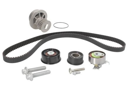 Kit distribuție HEPU (curea + intinzator + pompa de apa) pentru: OPEL ASTRA G, ASTRA G/KOMBI, ZAFIRA A 1.4/1.6 02.98-10.05