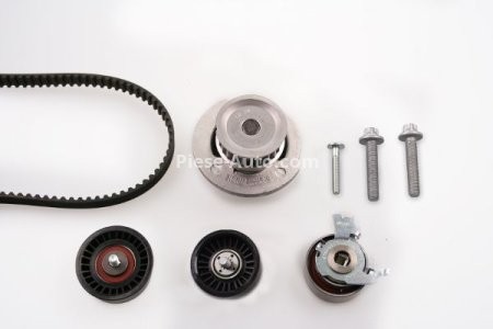 Kit distribuție HEPU (curea + intinzator + pompa de apa) pentru: OPEL ASTRA G, ASTRA G CLASSIC, ASTRA G/KOMBI, CORSA C, TIGRA, ZAFIRA A 1.4/1.4LPG/1.6 08.97-12.09 1