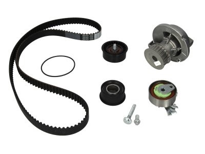Kit distribuție HEPU (curea + intinzator + pompa de apa) pentru: OPEL VECTRA B 1.8 10.95-07.03