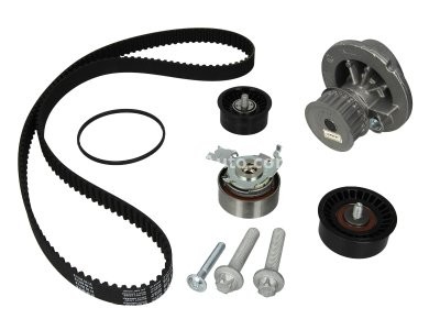 Kit distribuție HEPU (curea + intinzator + pompa de apa) pentru: OPEL ASTRA G, ASTRA G CLASSIC, ASTRA G/KOMBI, COMBO TOUR, COMBO/MINIVAN, CORSA C, MERIVA A, VECTRA C 1.4-1.6CNG 02.98-