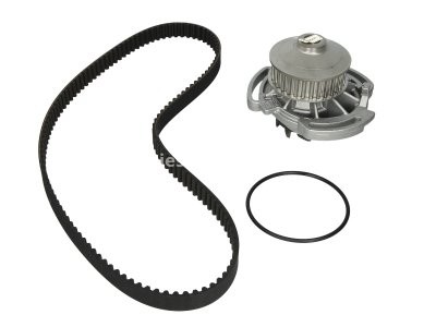 Kit distribuție HEPU (curea + intinzator + pompa de apa) pentru : Seat Cordoba 1.6i 10/93-06/96 55kW AEE, ABU, ALM