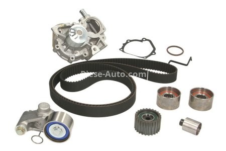 Kit distribuție HEPU (curea + intinzator + pompa de apa) pentru: SUBARU FORESTER, IMPREZA, LEGACY IV 1.5/1.5LPG/2.0 09.07-