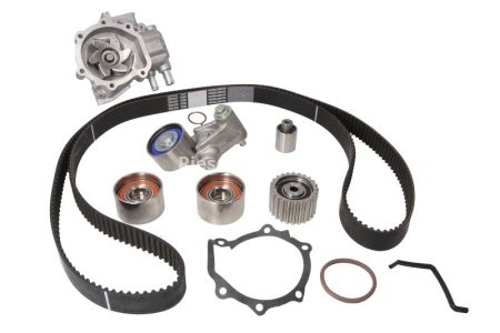Kit distribuție HEPU (curea + intinzator + pompa de apa) pentru: SUBARU FORESTER, IMPREZA, LEGACY IV, LEGACY V 1.5-2.5 09.03-