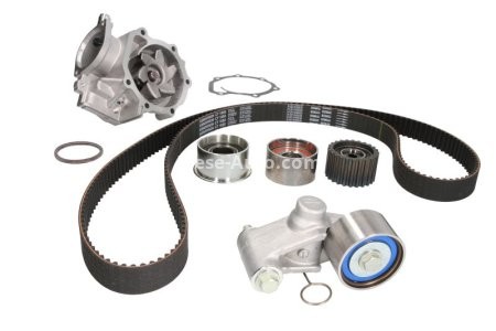 Kit distribuție HEPU (curea + intinzator + pompa de apa) pentru: SUBARU FORESTER, IMPREZA, LEGACY II, LEGACY III, LEGACY IV, OUTBACK 1.6-2.5 08.92-12.09
