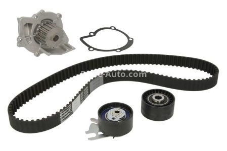 Kit distribuție HEPU (curea + intinzator + pompa de apa) pentru: VOLVO C30, C70 II, S40 II, S80 II, V50, V70 III; CITROEN C4, C4 GRAND PICASSO I, C4 I, C4 PICASSO I, C5 II, C5 III 2.0D 10.03-