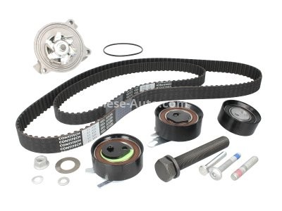 Kit distribuție HEPU (curea + intinzator + pompa de apa) pentru: VOLVO 850, S70, S80 I, V70 I, V70 II 2.5D 08.95-08.07