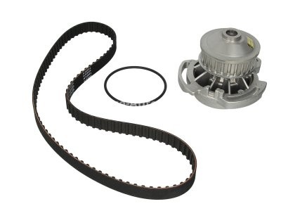 Kit distribuție HEPU (curea + intinzator + pompa de apa) pentru : VW 1.3 08/83-06/87 VW GOLFiI 40kW HK, MH 1