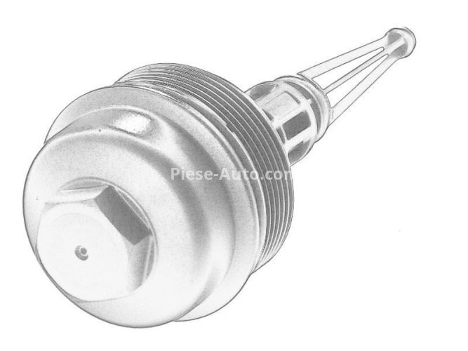 Capacul carcasei filtrului de ulei pentru: BMW 3 (E46), 5 (E39) 2.0D 04.98-05.05