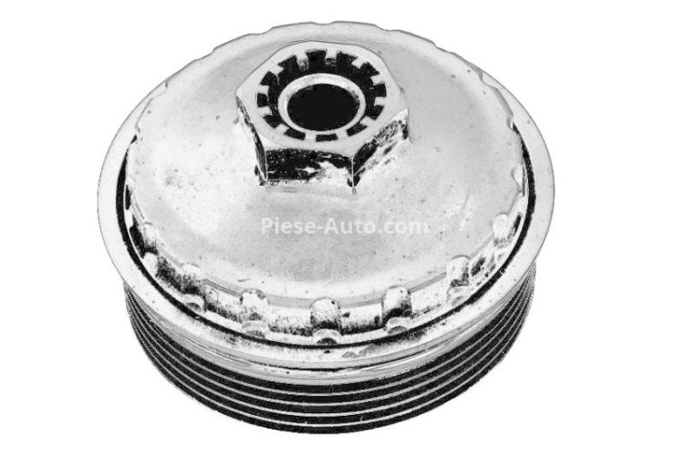 Capac carcasă filtru ulei pentru: FORD MONDEO III, TRANSIT; OPEL VIVARO A 2.0D/2.2D/2.4D 01.00-07.14