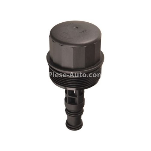 Capac carcasă filtru ulei pentru: MERCEDES C (CL203), C (W203), C (W204), C T-MODEL (S203), C T-MODEL (S204), CLC (CL203), CLK (A209), CLK (C209), CLS (C219), E (A207), E (C207) 2.5-5.5 06.04-