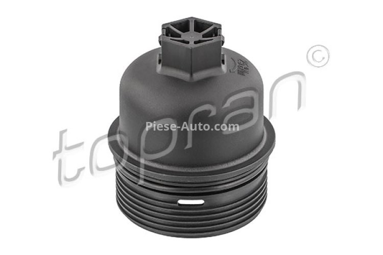 Capac carcasă filtru ulei pentru: NISSAN PRIMASTAR, QASHQAI I, X-TRAIL II; OPEL MOVANO, VIVARO A; RENAULT ESPACE IV, GRAND SCENIC II, GRAND SCENIC III, KOLEOS I, LAGUNA 2.0D/2.2D/2.5D 09.00-