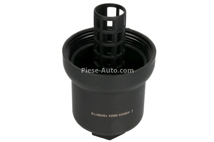 Capac carcasă filtru ulei pentru: AUDI A1, A3, A4 B7, A6 C6, TT; SEAT ALTEA, ALTEA XL, EXEO, EXEO ST, LEON, TOLEDO III; SKODA OCTAVIA II; VW EOS, GOLF PLUS V, GOLF V, GOLF VI 2.0 05.03-11.17