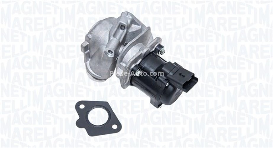 Supapă / valvă  EGR - Magneti Marelli , pentru: VOLVO C30, S40 II, S80 II, V50, V70 III; CITROEN BERLINGO, BERLINGO MULTISPACE, BERLINGO/MINIVAN, C2, C3 I, C3 II, C3 PICASSO, C4, C4 GRAND PICASSO I 1.4D/1.6/1.6D 11.01-