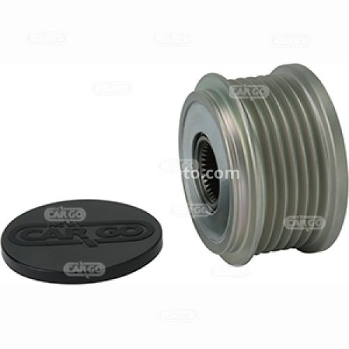 Fulie alternator CARGO , pentru: CITROEN JUMPER II; FIAT DUCATO; FORD TOURNEO CUSTOM V362, TRANSIT, TRANSIT CUSTOM V362, TRANSIT V363; PEUGEOT BOXER 2.0D/2.2D 04.06-