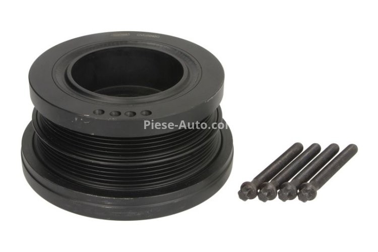 Fulie vibrochen / arbore cotit - CORTECO  pentru: BMW 3 (E46), 5 (E39), X5 (E53); LAND ROVER RANGE ROVER III; OPEL OMEGA B 2.0D/2.5D/3.0D 08.98-08.12