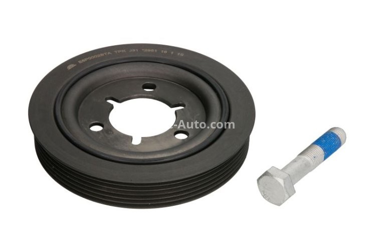 Fulie vibrochen / arbore cotit - BTA ,(cu suruburi) pentru: CITROEN BERLINGO, BERLINGO MULTISPACE, BERLINGO/MINIVAN, C2, C2 ENTERPRISE, C3 I, C3 II, C3 III, C3 PLURIEL, C4, C4 I, C4 II, C-ELYSEE, NEMO 1.1-2.0D 06.96-