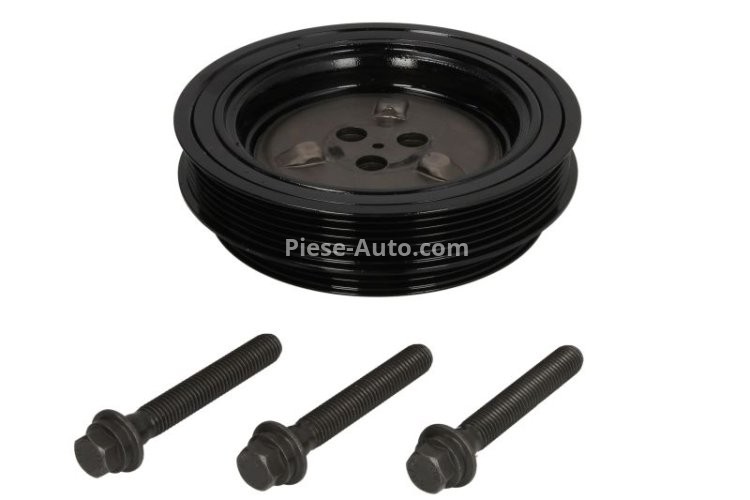 Fulie vibrochen / arbore cotit - CORTECO  pentru: CITROEN JUMPER II; FIAT DUCATO; FORD TOURNEO CUSTOM V362, TRANSIT, TRANSIT CUSTOM V362, TRANSIT TOURNEO, TRANSIT V363; PEUGEOT BOXER 2.0D-2.4D 04.06-