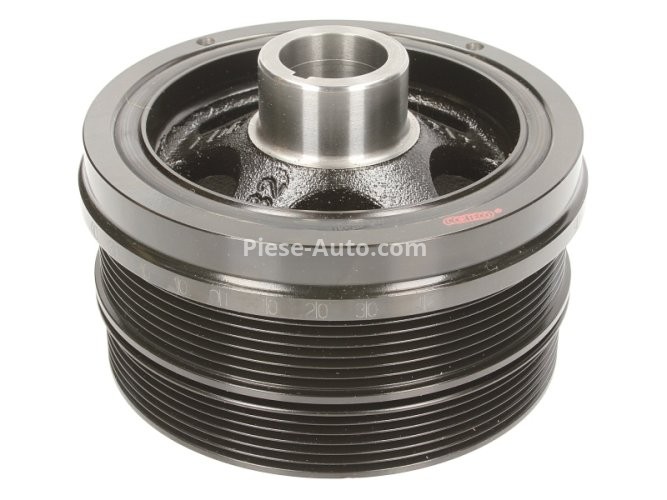 Fulie vibrochen / arbore cotit - CORTECO  pentru: MERCEDES G (W461), SPRINTER 3,5-T (B906), SPRINTER 3,5-T (B907), SPRINTER 3,5-T (B907, B910), SPRINTER 3-T (B906), SPRINTER 4 2.2D/3.0D 03.06-