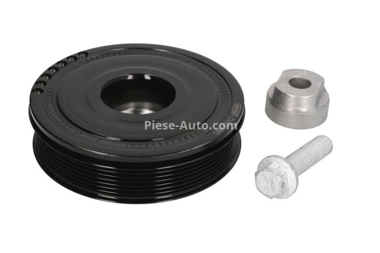 Fulie vibrochen / arbore cotit - CORTECO  pentru: MERCEDES C T-MODEL (S205), C (W205), MARCO POLO CAMPER (W447), VITO MIXTO (DOUBLE CABIN), VITO TOURER (W447), VITO (W447) 1.6D-2.0D 09.05-
